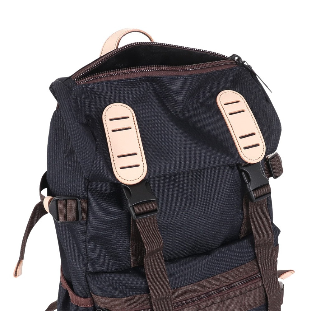 マキャベリック（MAKAVELIC）（メンズ、レディース）DOUBLE BELT ADMIX デイパック リュックサック 312410101NAVY 19L ネイビー
