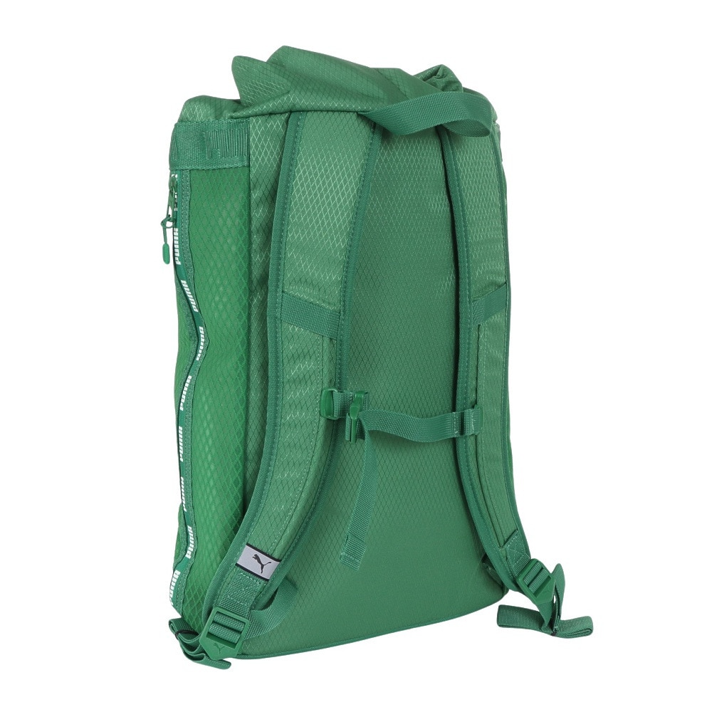 プーマ（PUMA）（メンズ、レディース）メッシュ バックパック 25L グリーン 09108901 リュック