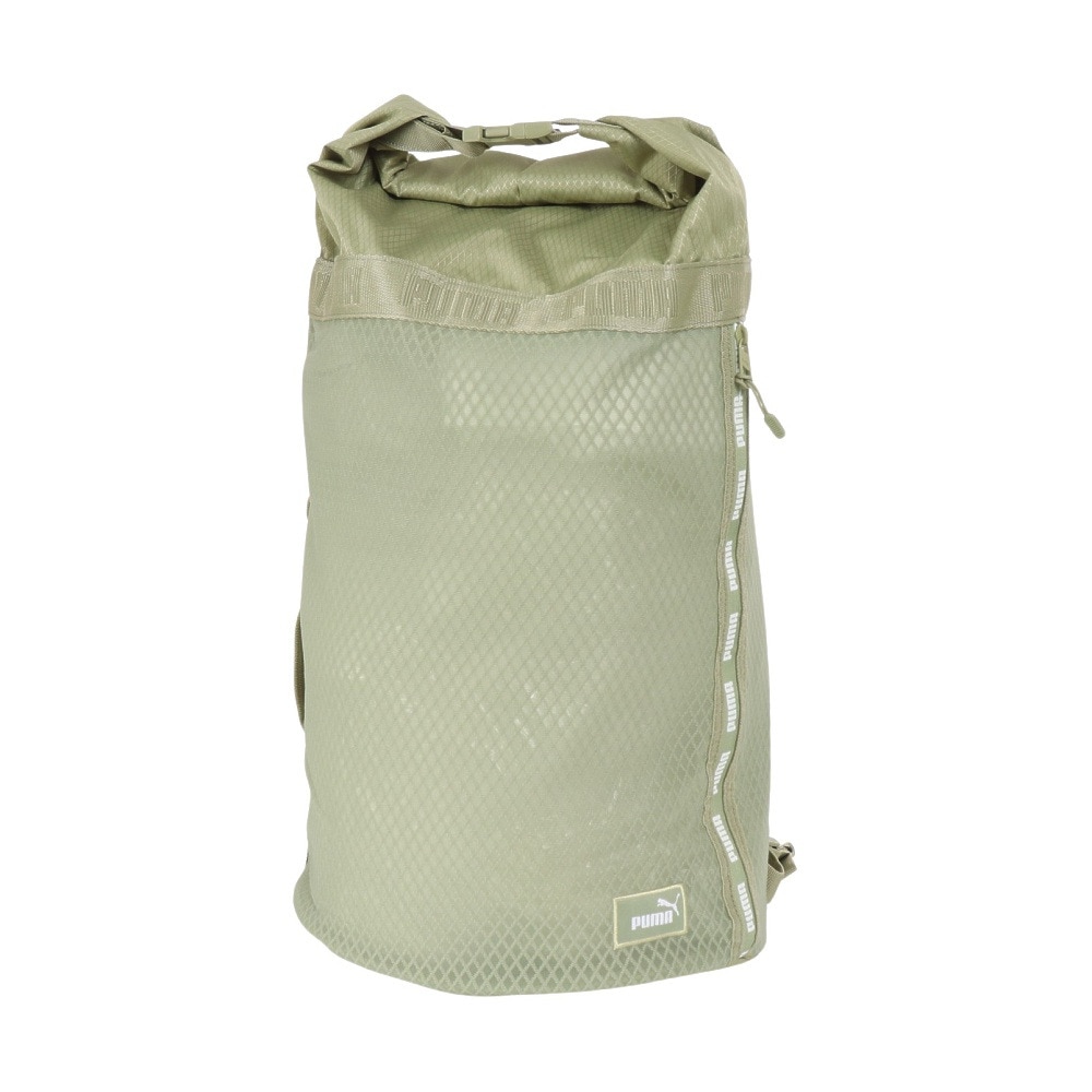 プーマ（PUMA）（メンズ、レディース）メッシュ バックパック 25L カーキ 09108902 リュック