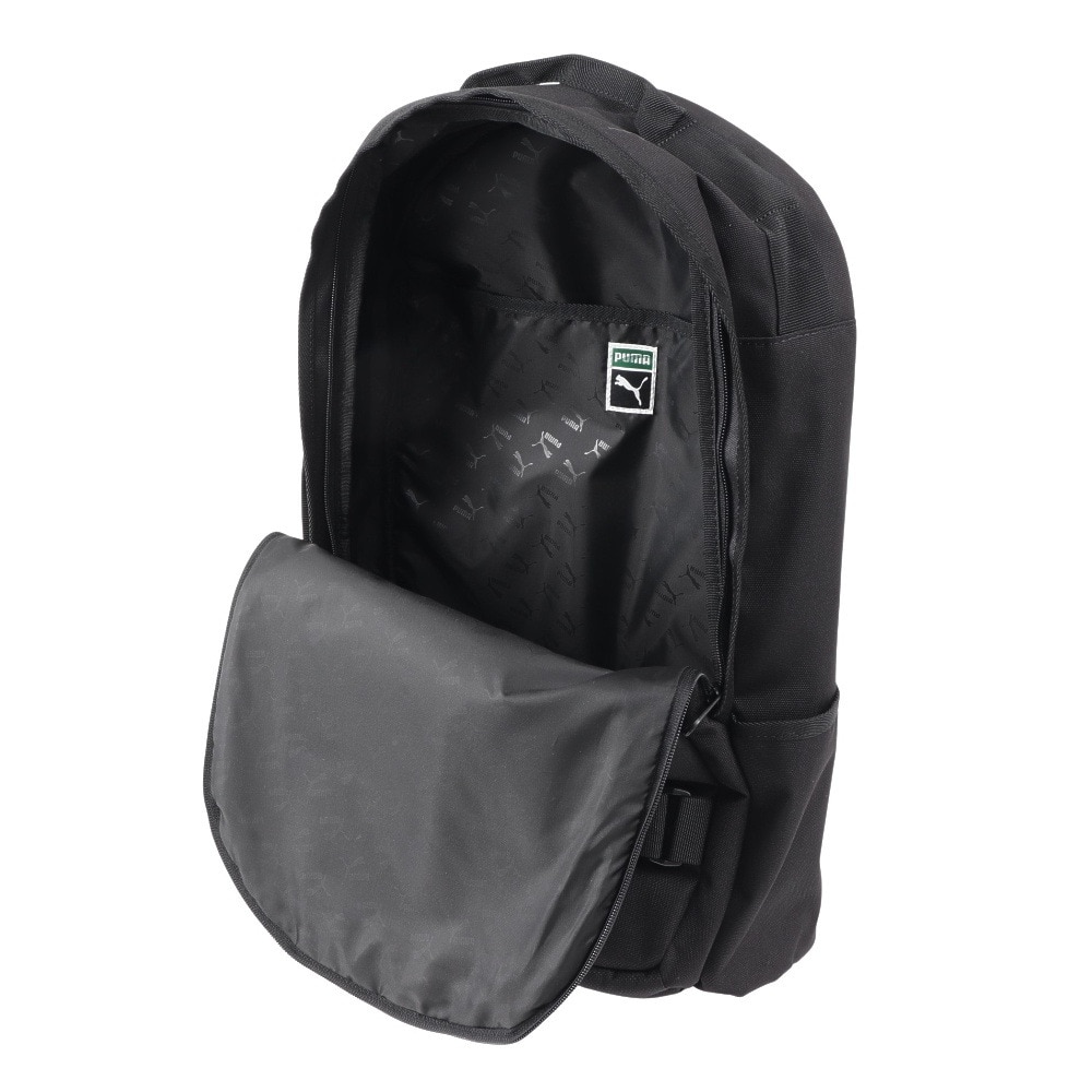 プーマ（PUMA）（メンズ、レディース）ダウンタウン バックパック EC09025501 ブラック リュック 28L