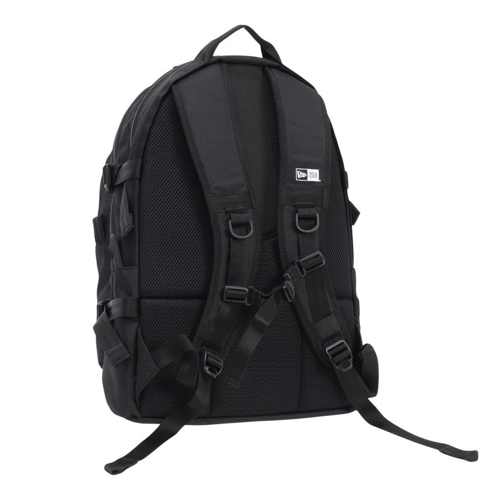 ニューエラ（NEW ERA）（メンズ、レディース）キャリアパック 黒 35L 14521349 大容量 PC収納 新調 会社 学校 学生 通勤 通学 シンプル  