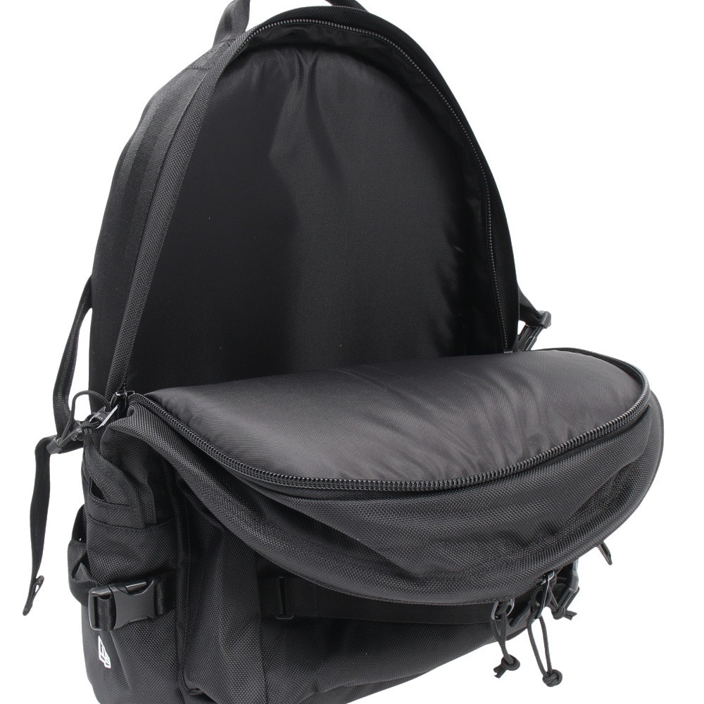 ニューエラ（NEW ERA）（メンズ、レディース）キャリアパック 黒 35L 14521349 大容量 PC収納 新調 会社 学校 学生 通勤 通学 シンプル  