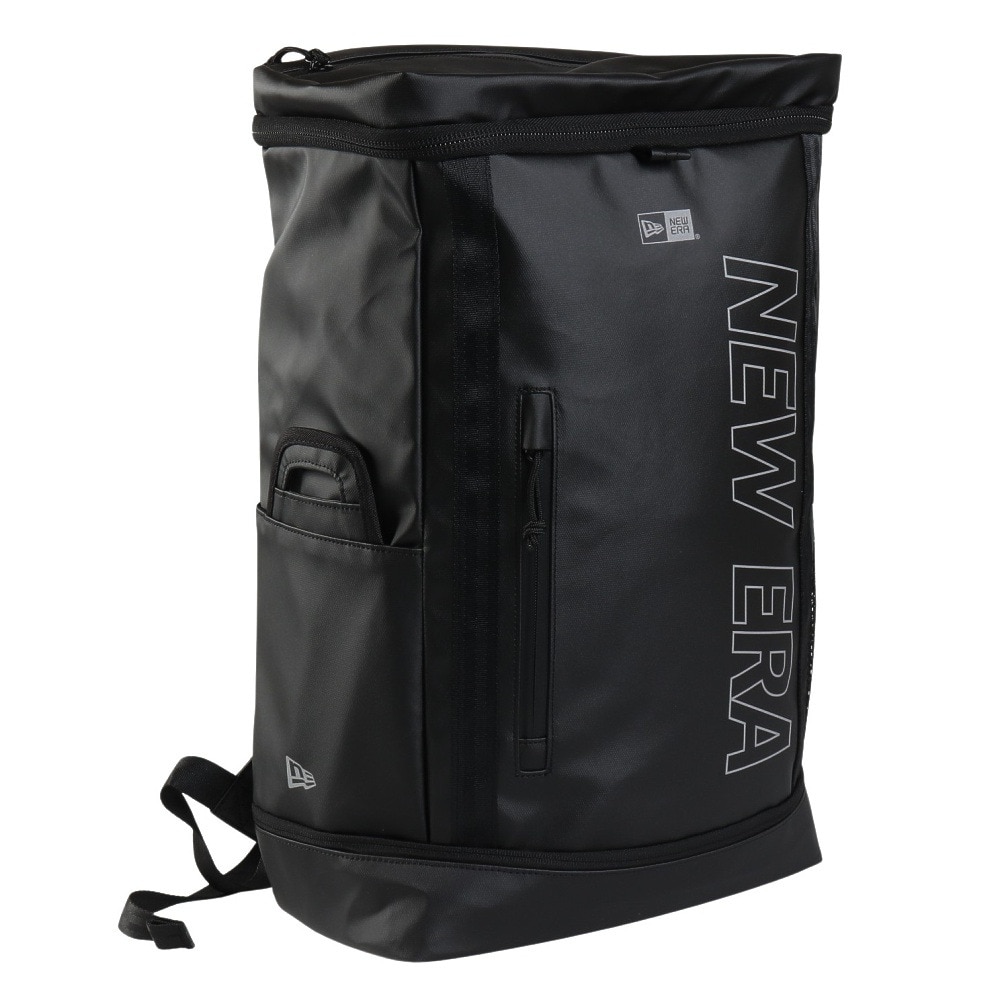 ニューエラ（NEW ERA）（メンズ、レディース）ボックスパック 32L TPU プリントロゴ アウトライン BLK 14521358 黒