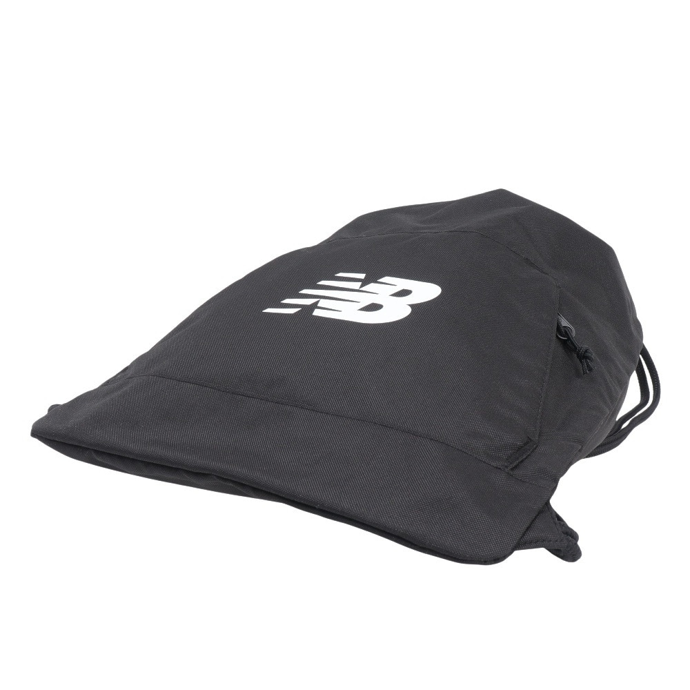 ニューバランス（new balance）（メンズ、レディース、キッズ） ナップザック チームドローバッグ 黒 15L LAB23069BK 靴入れ シューズ入れ 体操着入れ ジム