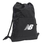 (メンズ、レディース、キッズ) ナップザック チームドローバッグ 黒 15L LAB23069BK 靴入れ シューズ入れ 体操着入れ ジム