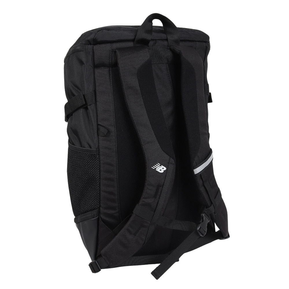 ニューバランス（new balance）（メンズ、レディース、キッズ）リュック トップローディング バックパック 35L 黒 LAB55614BK 撥水加工 デイバッグ 通学 通勤