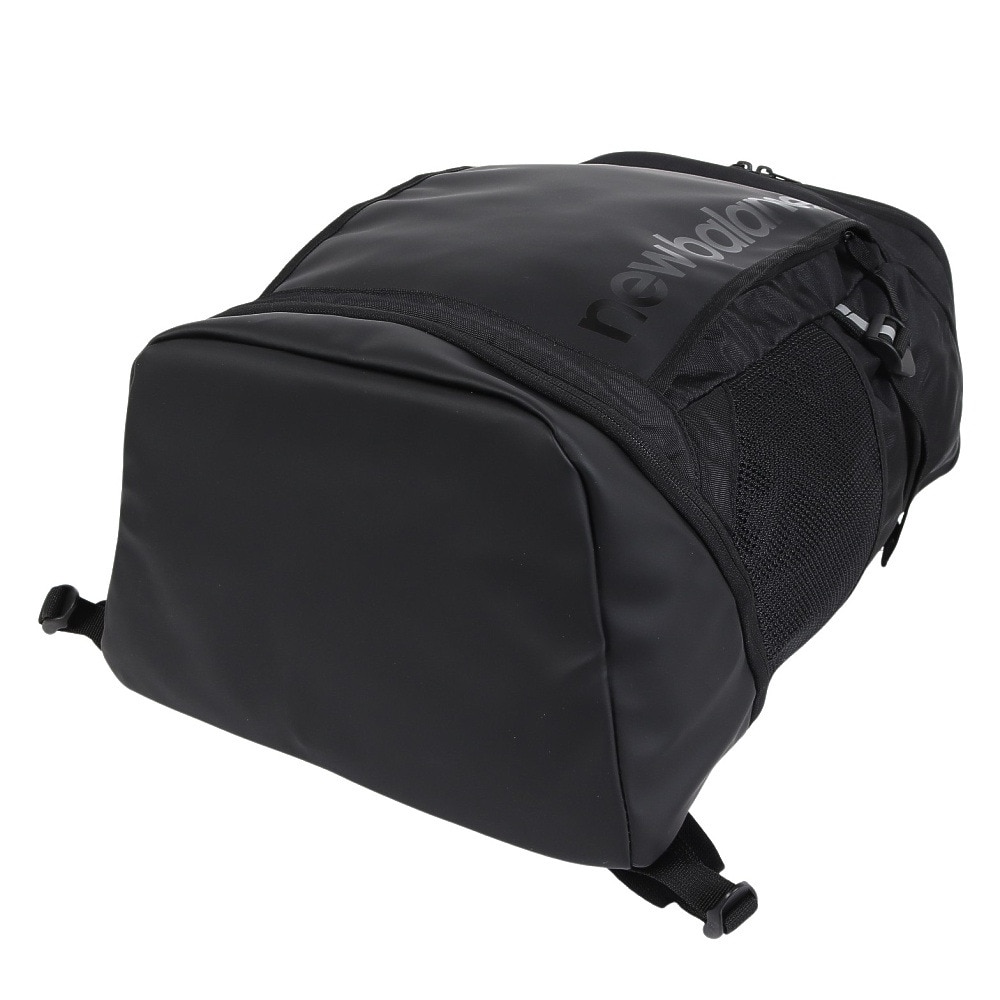 ニューバランス（new balance）（メンズ、レディース、キッズ）リュック トップローディング バックパック 35L 黒 LAB55614BK 撥水加工 デイバッグ 通学 通勤
