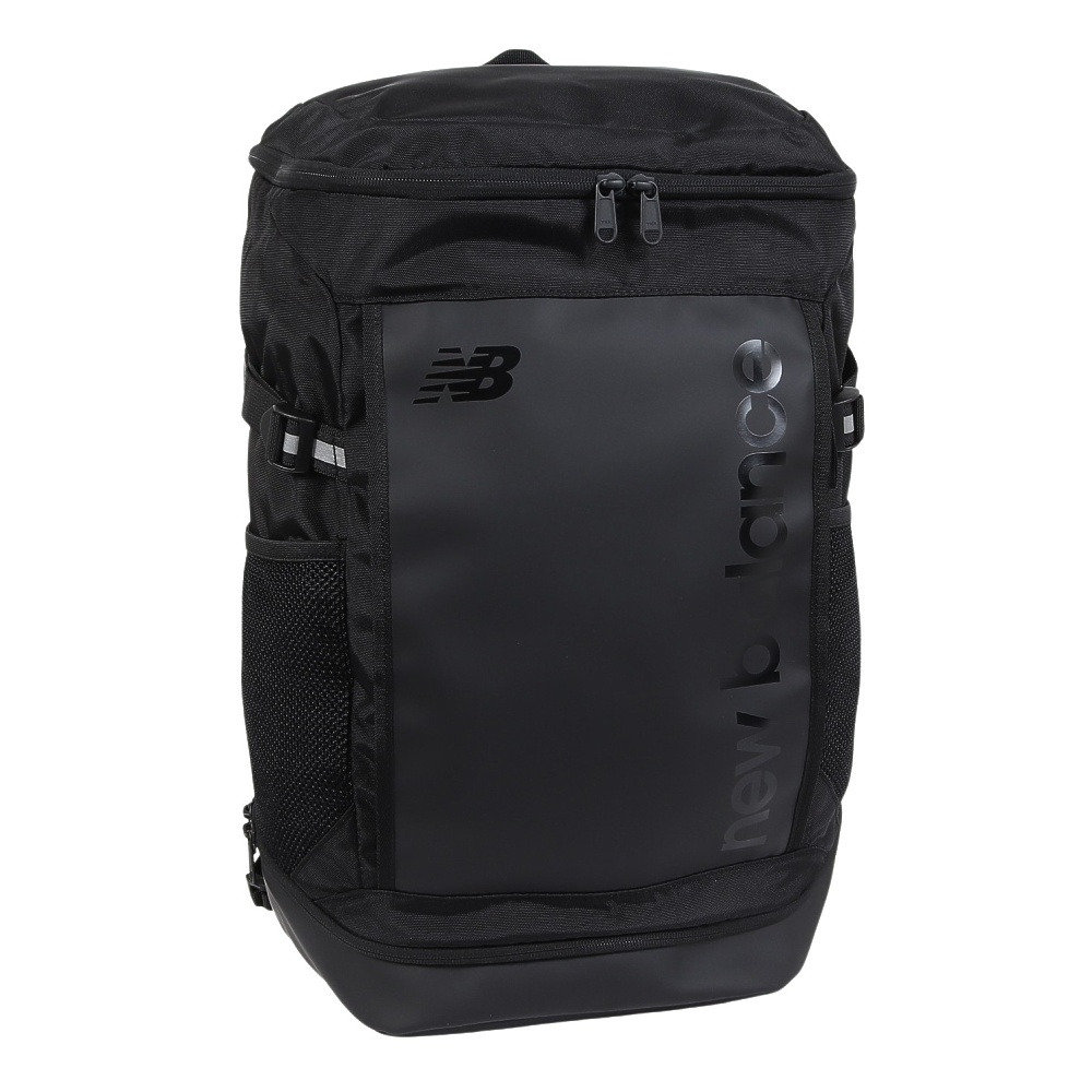 ニューバランス（new balance）（メンズ、レディース、キッズ）リュック トップローディング バックパック 35L 黒 LAB55614BK 撥水加工 デイバッグ 通学 通勤