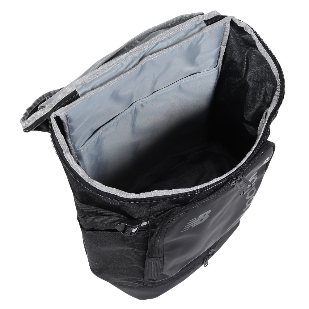 ニューバランス（new balance）（メンズ、レディース、キッズ）リュックトップローディング バックパック 黒 40L LAB55615BK 撥水 大容量 デイバッグ