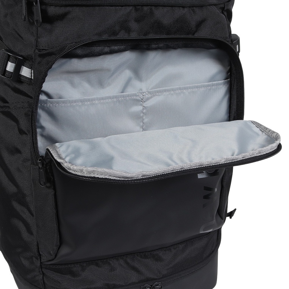 ニューバランス（new balance）（メンズ、レディース、キッズ）リュックトップローディング バックパック 黒 40L LAB55615BK 撥水 大容量 デイバッグ