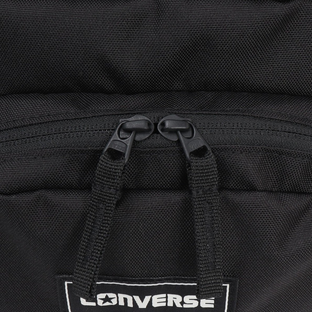 コンバース（CONVERSE）（メンズ、レディース）デイパック 41700010 黒 30L PC収納 サイドポケット メッシュ カジュアル お出かけ レジャー アウトドア 普段使い 旅行