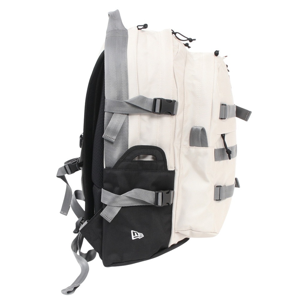ニューエラ（NEW ERA）（メンズ、レディース）キャリアパック サンドベージュ 35L STO 14521348 大容量 PC収納 新調 会社 学校 学生 通勤 通学 シンプル  