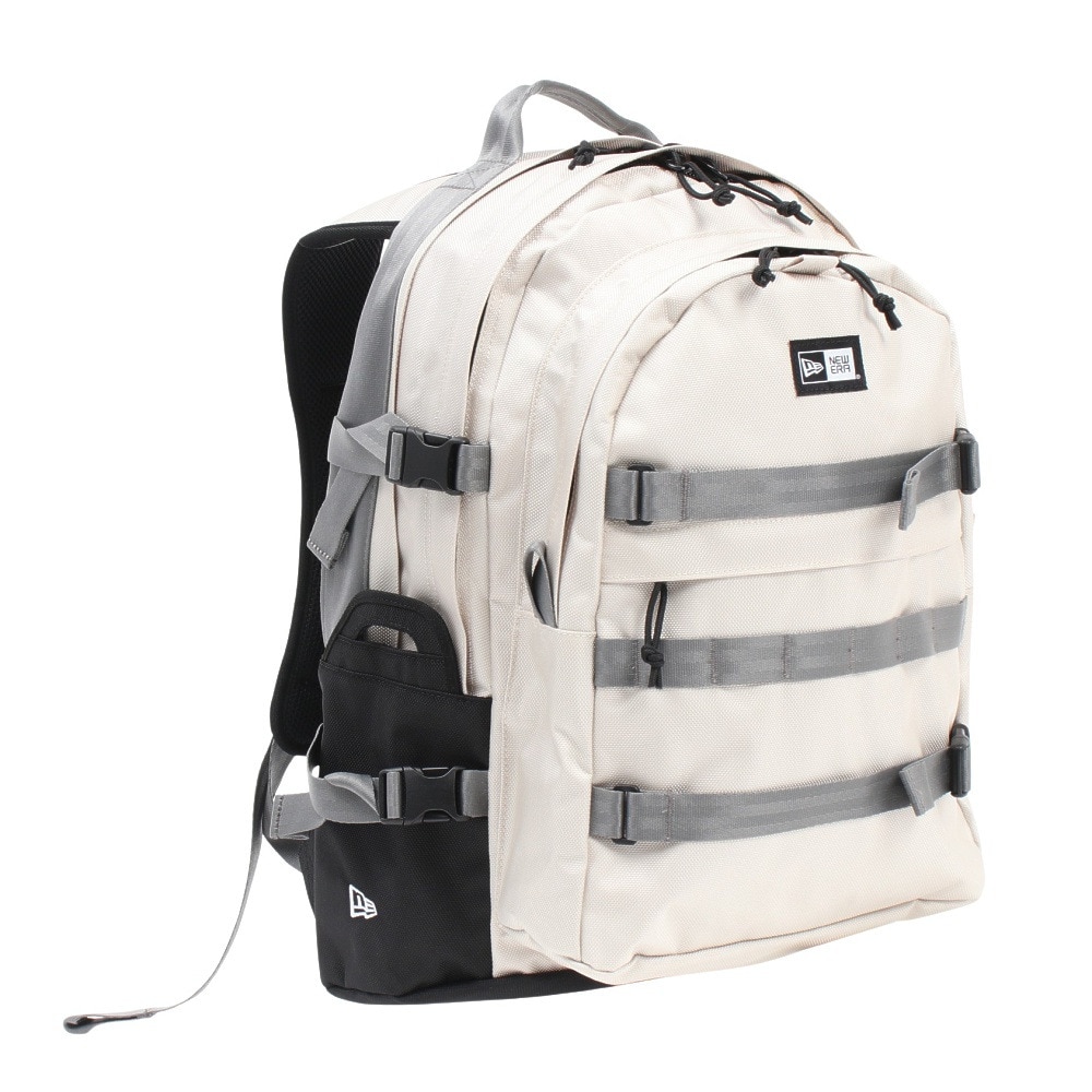 ニューエラ（NEW ERA）（メンズ、レディース）キャリアパック サンドベージュ 35L STO 14521348 大容量 PC収納 新調 会社 学校 学生 通勤 通学 シンプル  