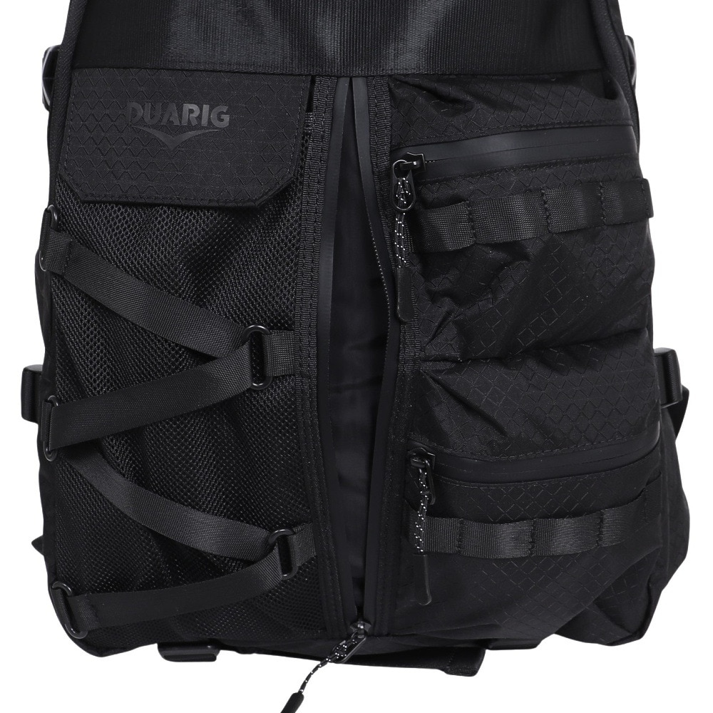 デュアリグ（DUARIG）（メンズ）リュック マルチギミックバッグ 黒 26L 5S0003-LABG-921ST BLK バックパック デイバッグ 撥水 PC収納