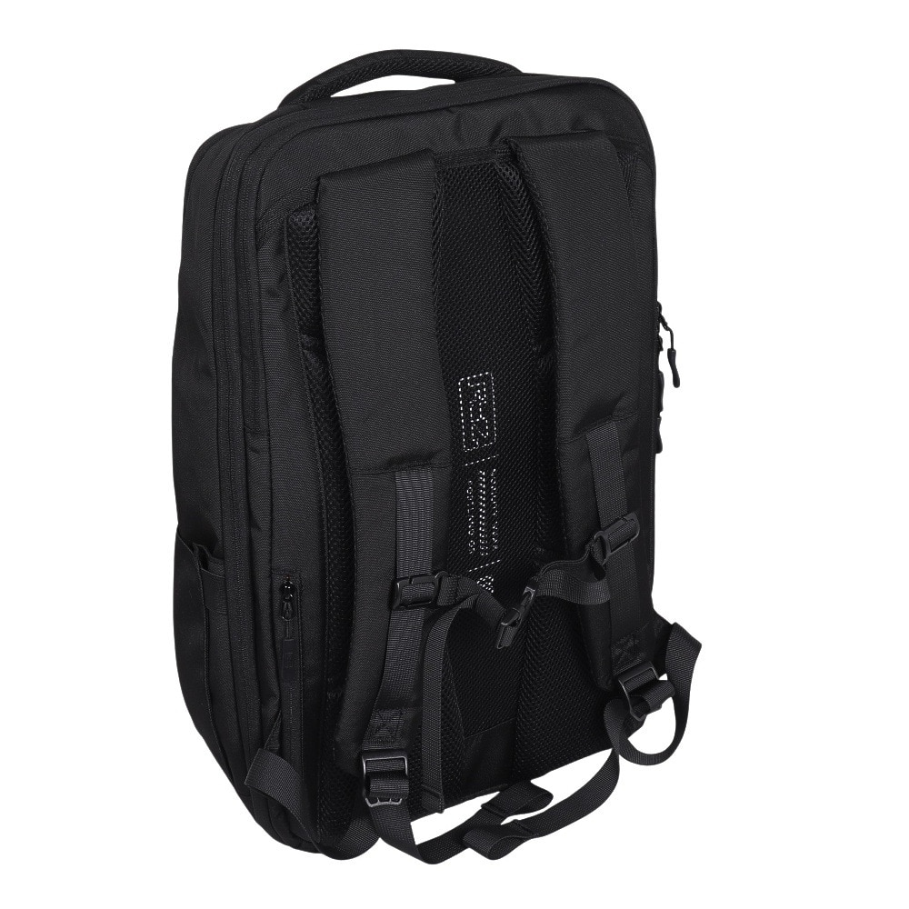 ライズ（RYZ）（メンズ、レディース）モビリティ トラベルパック ディパック 黒 37L RZ40UTC25SS0001 BLK 撥水 PCポケット 通気性 シンプル 通学 通勤 学生 