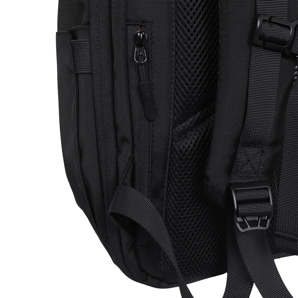 ライズ（RYZ）（メンズ、レディース）モビリティ トラベルパック ディパック 黒 37L RZ40UTC25SS0001 BLK 撥水 PCポケット 通気性 シンプル 通学 通勤 学生 