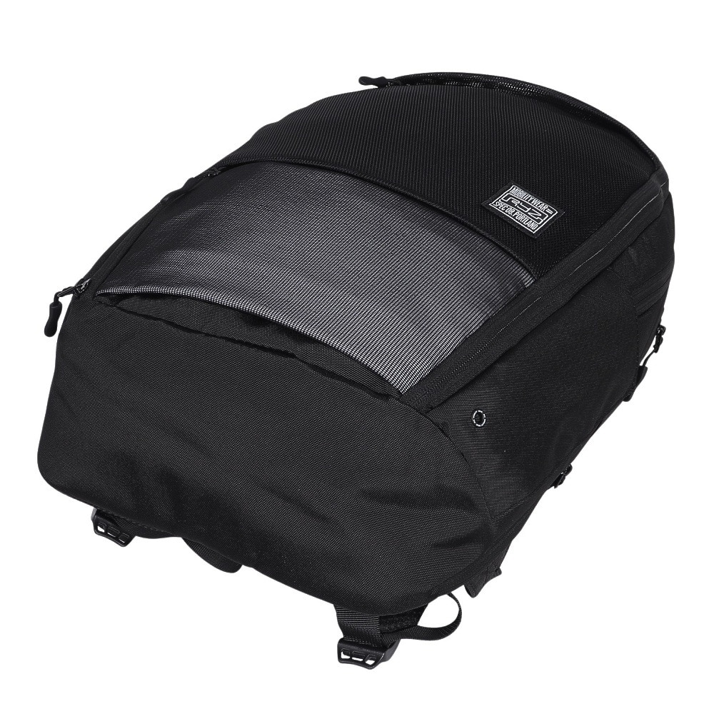 ライズ（RYZ）（メンズ、レディース）モビリティ テックパック黒 22L RZ40UTC25SS0005 BLK シンプル 無地 旅行 プレゼント 反射機能 PCポケット 通気性