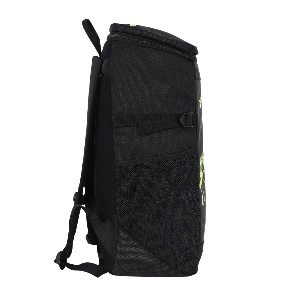 ミズノ（MIZUNO）（メンズ、レディース）リュック N-XTバックパック ブラック×ライム 30L 33JDC00094 デイバッグ リュックサック 通学