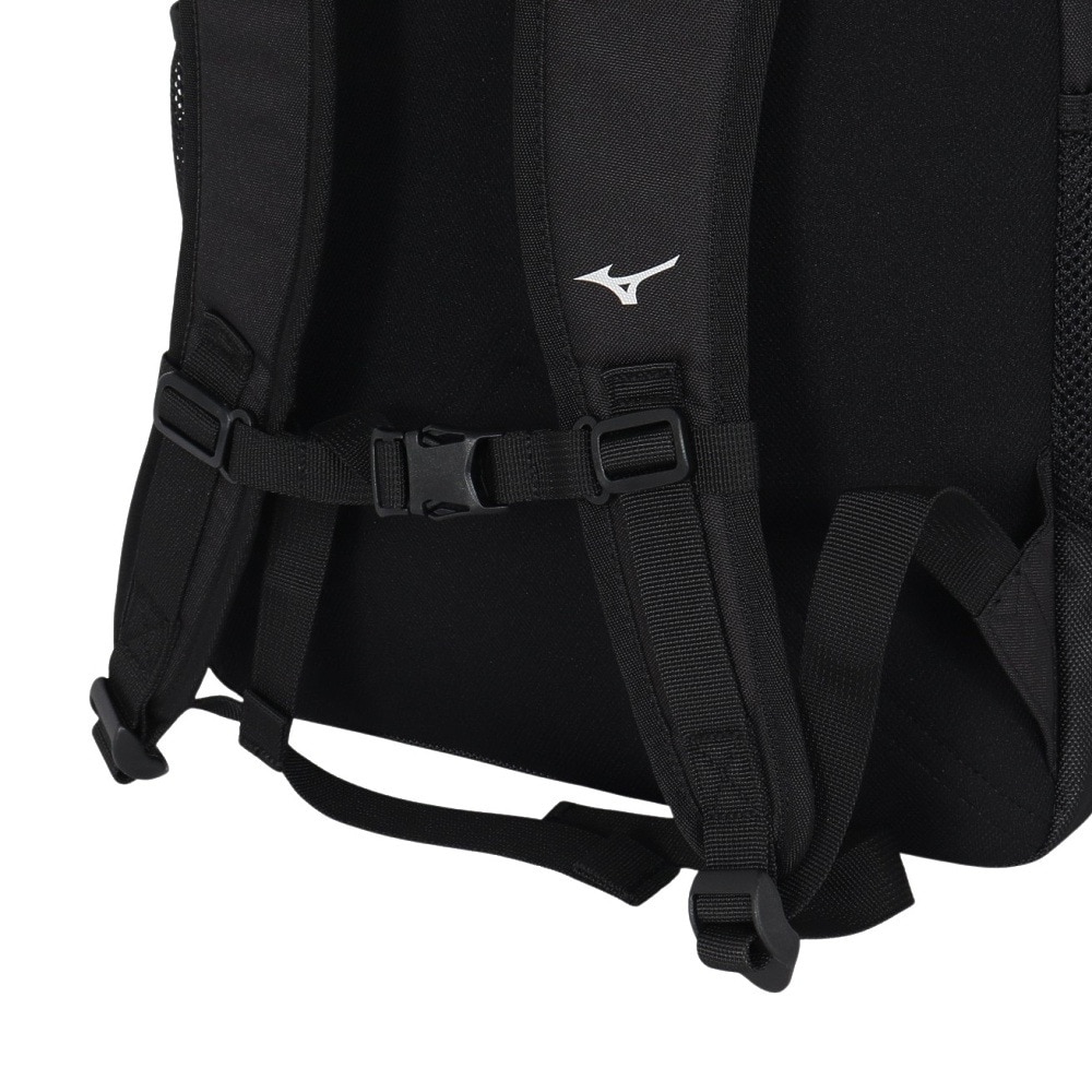 ミズノ（MIZUNO）（メンズ、レディース）リュック N-XTバックパック ブラック×ライム 30L 33JDC00094 デイバッグ リュックサック 通学