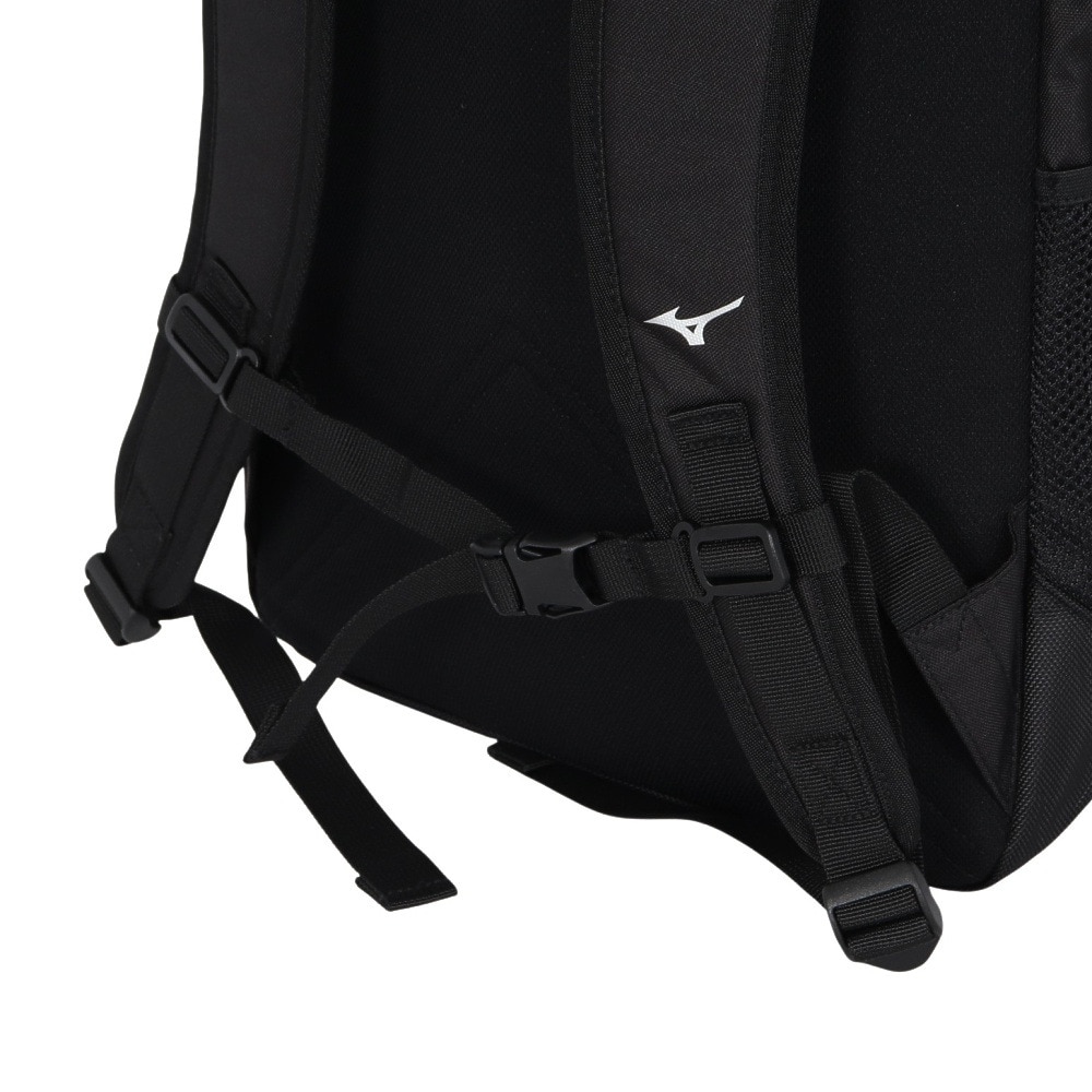 ミズノ（MIZUNO）（メンズ、レディース）リュック N-XTバックパック ブラック×ホワイト 30L 33JDC00095 デイバッグ リュックサック 通学