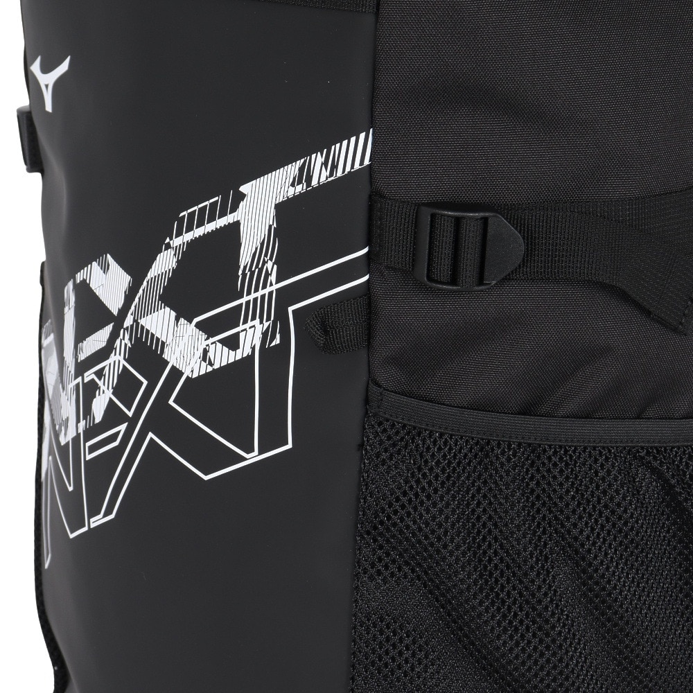 ミズノ（MIZUNO）（メンズ、レディース）リュック N-XTバックパック ブラック×ホワイト 30L 33JDC00095 デイバッグ リュックサック 通学