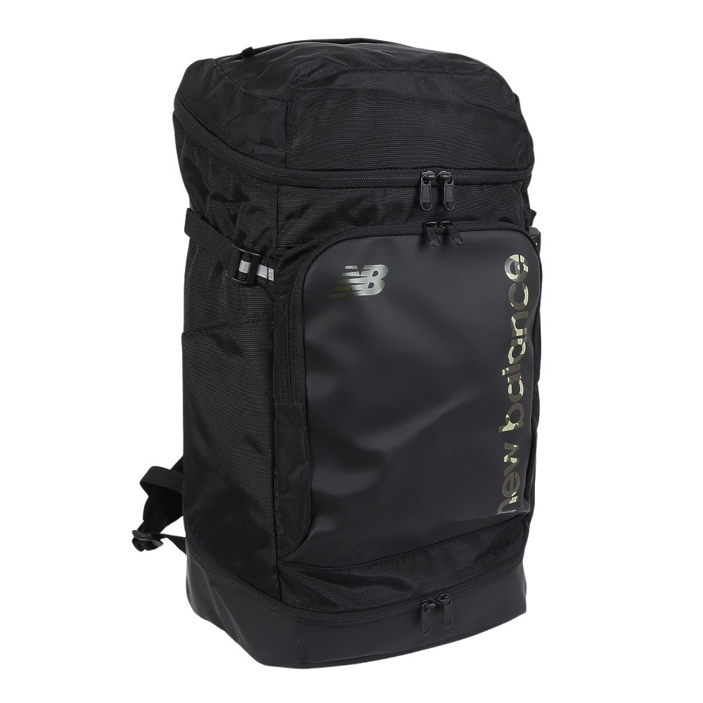 ニューバランス（new balance）（メンズ、レディース、キッズ）リュック トップローディング バックパック 40L LAB55615COG 撥水 大容量 黒