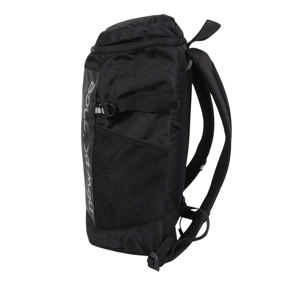 ニューバランス（new balance）（メンズ、レディース、キッズ）リュック トップローディング バックパック 20L LAB55617BK 撥水 黒