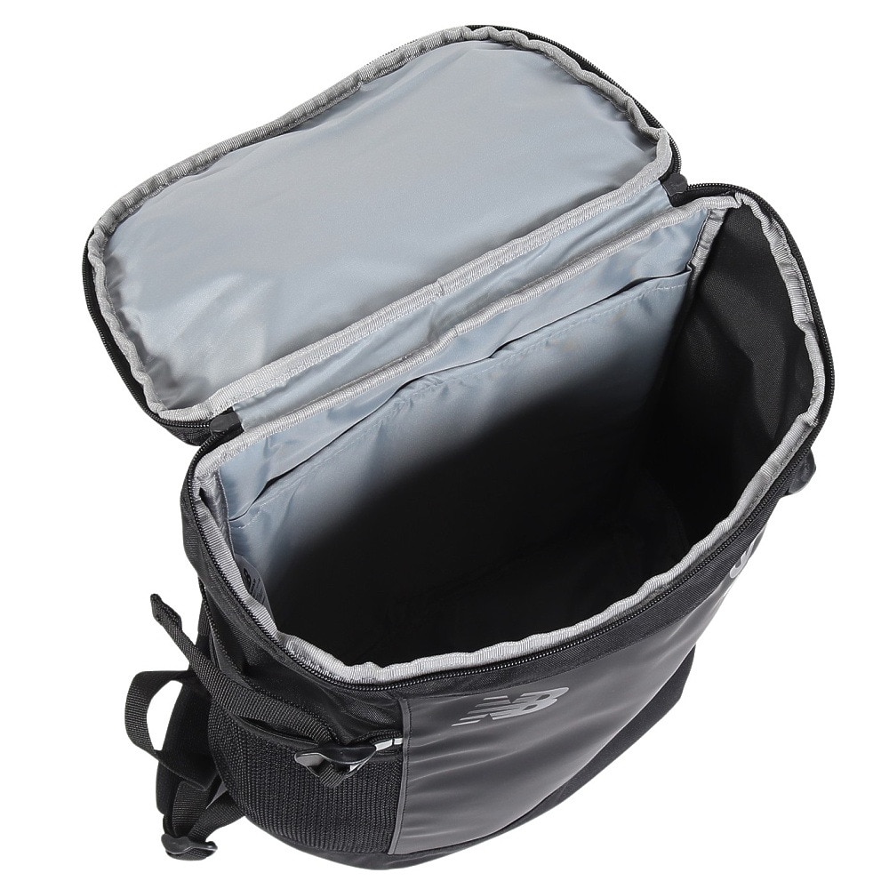 ニューバランス（new balance）（メンズ、レディース、キッズ）リュック トップローディング バックパック 20L LAB55617BK 撥水 黒