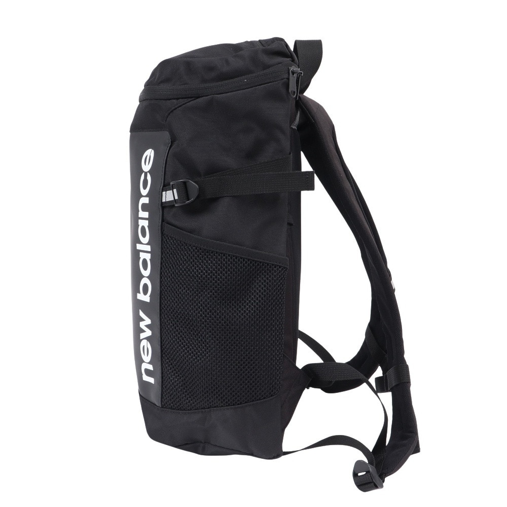 ニューバランス（new balance）（メンズ、レディース、キッズ）リュック トップローディング バックパック 黒 20L LAB55617BKW デイバッグ 撥水 通勤 通学