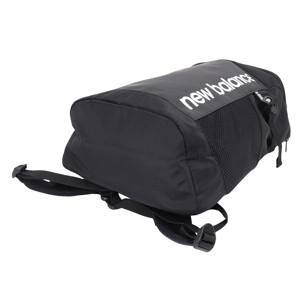ニューバランス（new balance）（メンズ、レディース、キッズ）リュック トップローディング バックパック 黒 20L LAB55617BKW デイバッグ 撥水 通勤 通学