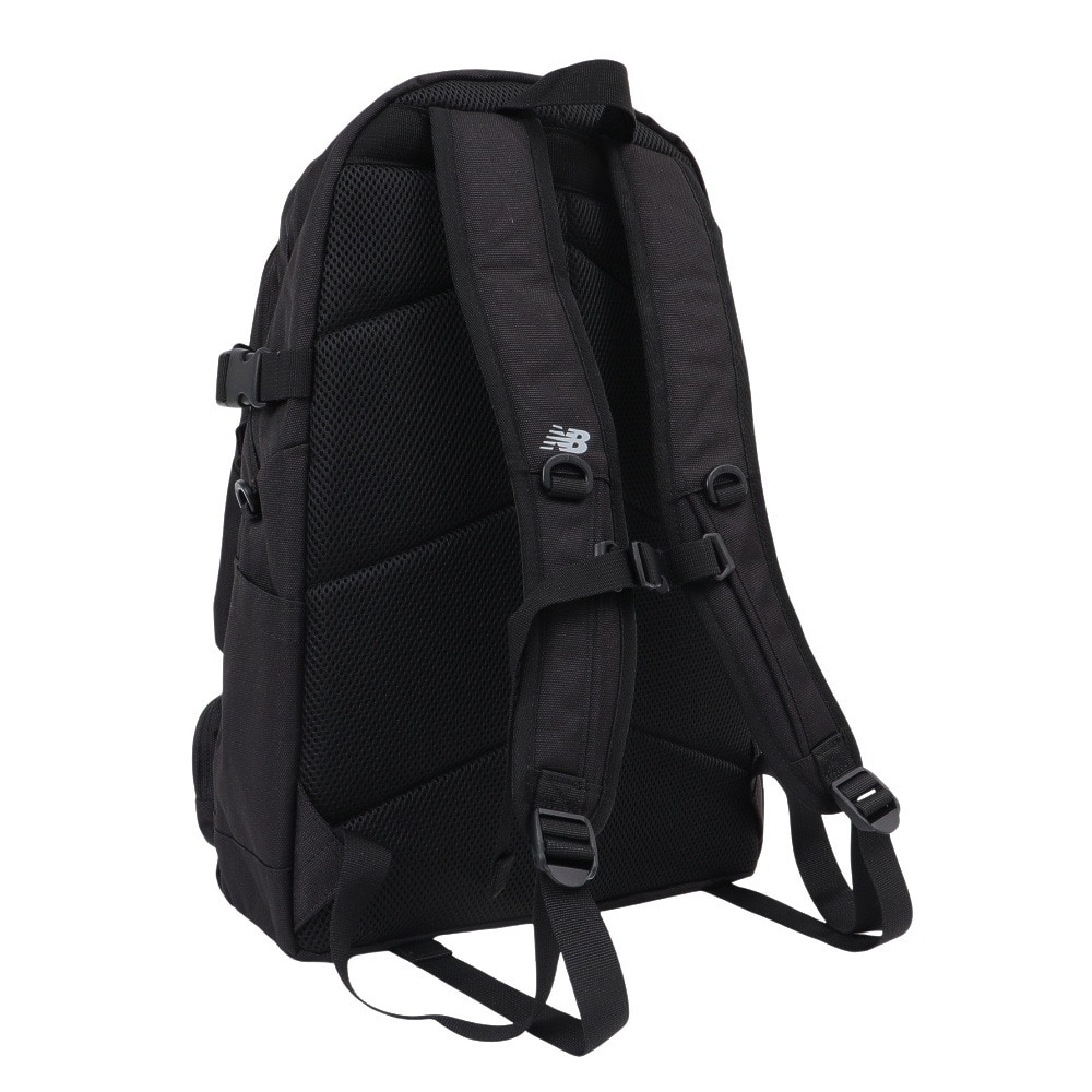 ニューバランス（new balance）（メンズ、レディース、キッズ）リュック ビッグポケット バックパック 黒 25L LAB55619BK デイバッグ 通勤 通学