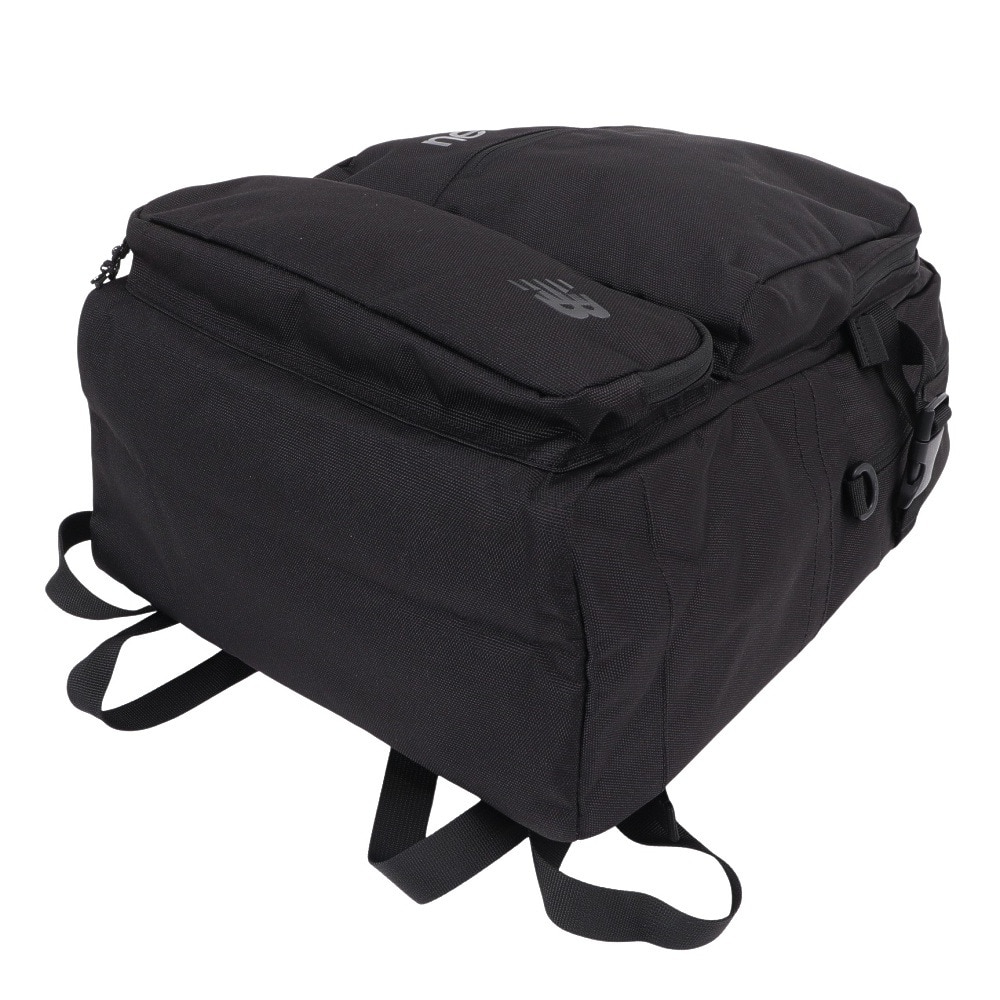 ニューバランス（new balance）（メンズ、レディース、キッズ）リュック ビッグポケット バックパック 黒 25L LAB55619BK デイバッグ 通勤 通学