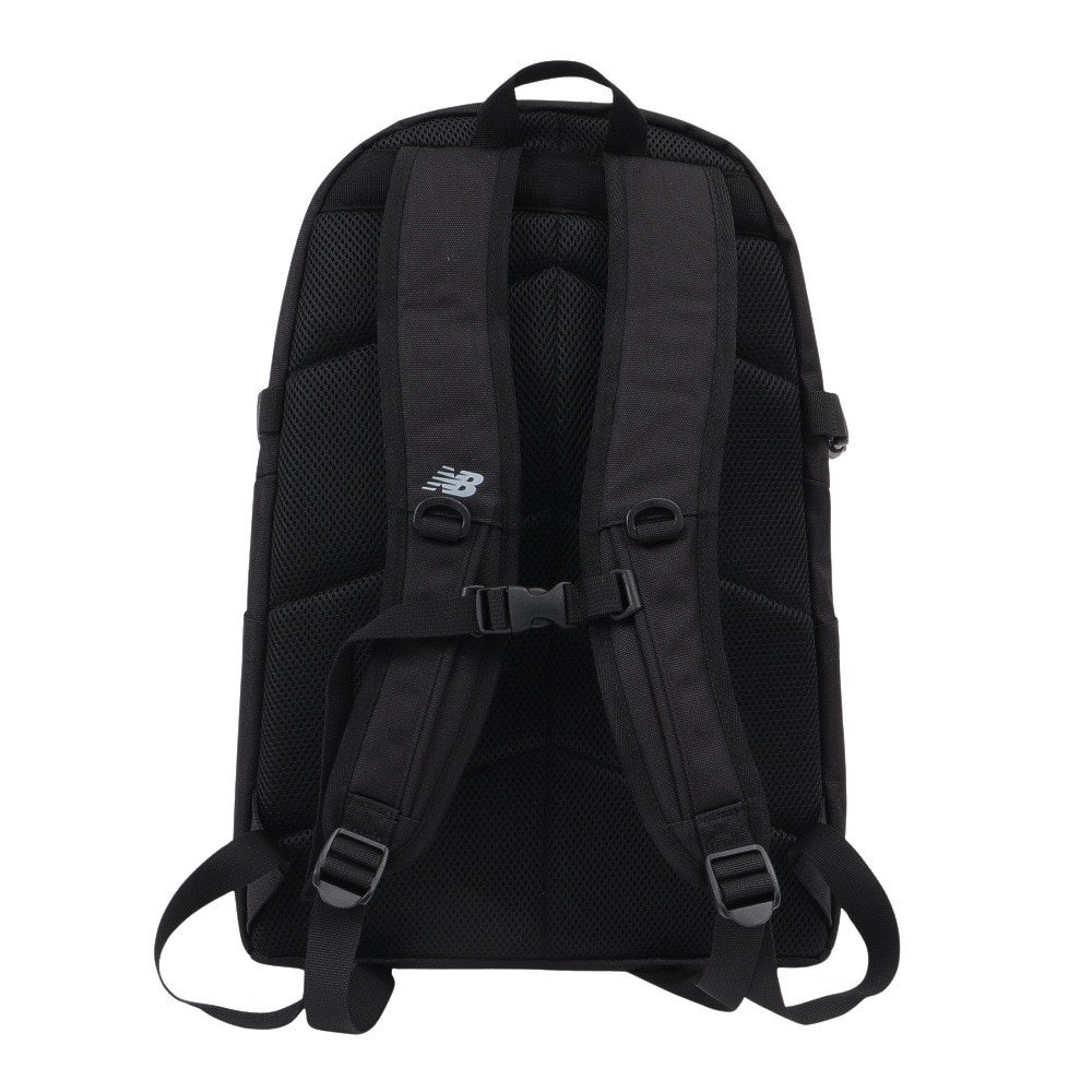 ニューバランス（new balance）（メンズ、レディース、キッズ）リュック ビッグポケット バックパック 黒 25L LAB55619BK デイバッグ 通勤 通学