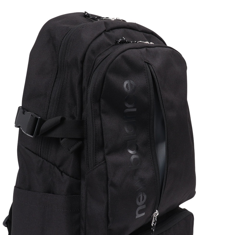 ニューバランス（new balance）（メンズ、レディース、キッズ）リュック ビッグポケット バックパック 黒 25L LAB55619BK デイバッグ 通勤 通学