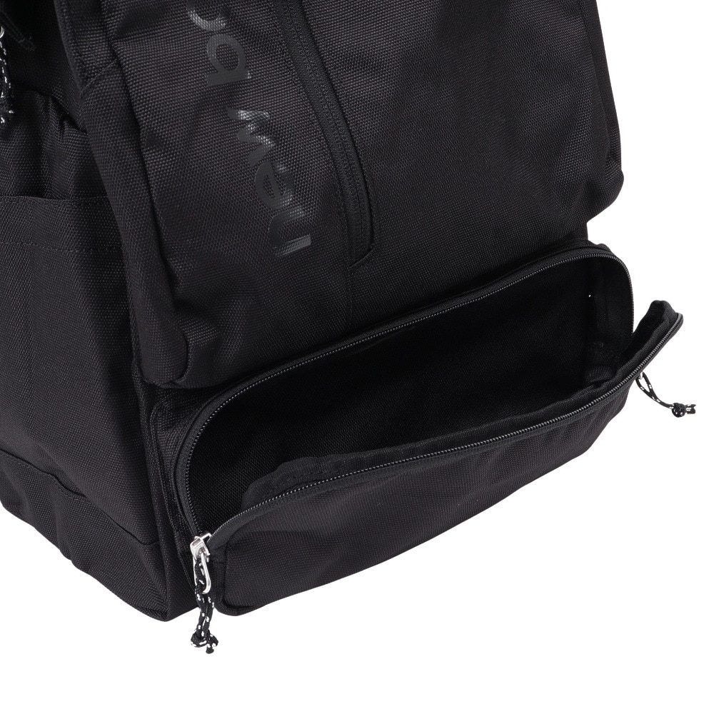 ニューバランス（new balance）（メンズ、レディース、キッズ）リュック ビッグポケット バックパック 黒 25L LAB55619BK デイバッグ 通勤 通学