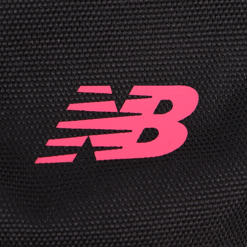 ニューバランス（new balance）（メンズ、レディース、キッズ）リュック ビッグポケット バックパック 黒×ピンク 25L LAB55619BKP デイバッグ 通勤 通学