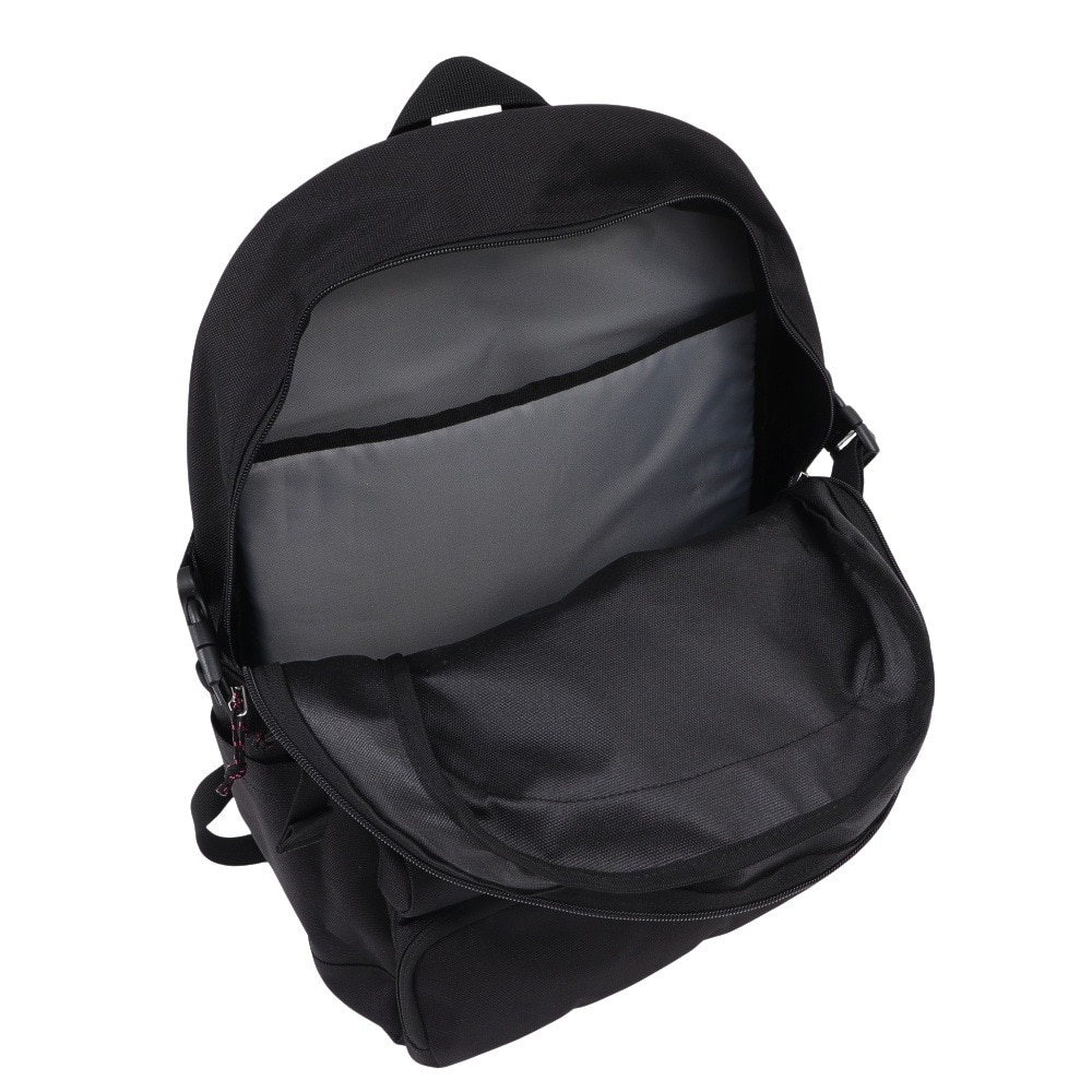ニューバランス（new balance）（メンズ、レディース、キッズ）リュック ビッグポケット バックパック 黒×ピンク 25L LAB55619BKP デイバッグ 通勤 通学