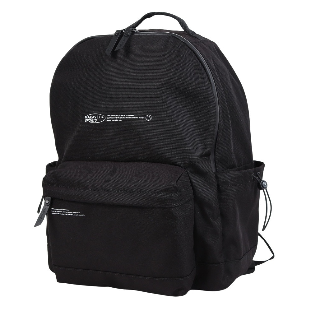 マキャベリック（MAKAVELIC）（メンズ）リュック アクティブ デイパック 黒 18-22L 312510105 BLK デイバッグ リュックサック 軽量 丈夫 防水 
