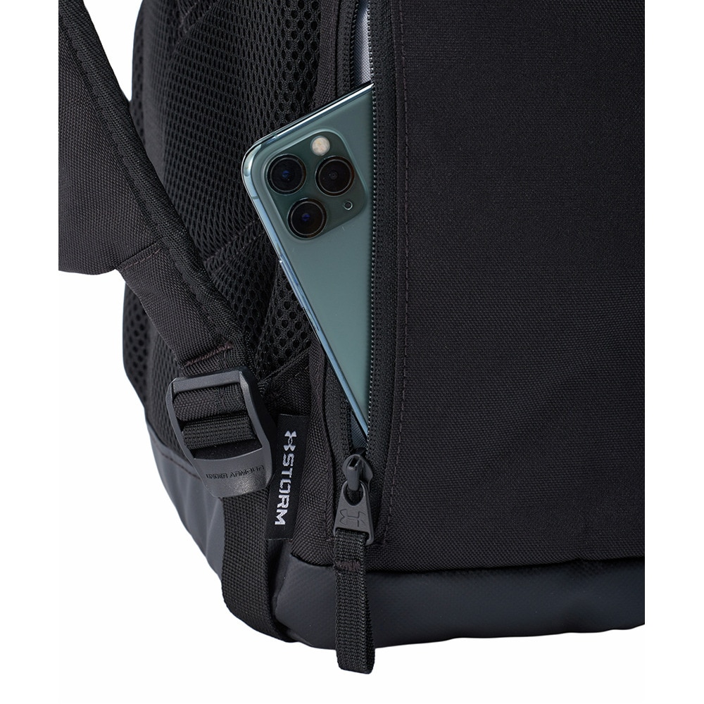 アンダーアーマー（UNDER ARMOUR）（メンズ、レディース）リュック ターポリン バックパック2.0 ブラック×グレー 40L 1388291 003 通気性 撥水 大容量