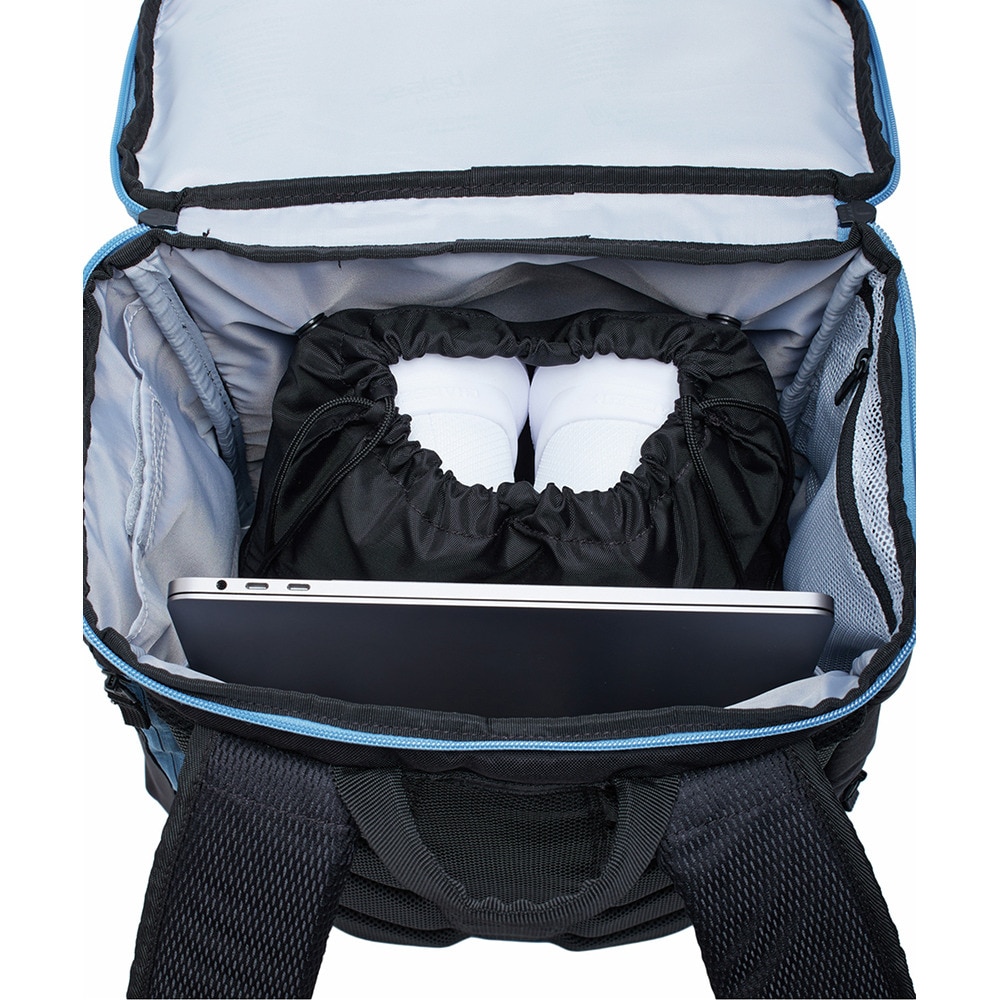 アンダーアーマー（UNDER ARMOUR）（メンズ、レディース）リュックサック ターポリン バックパック2.0 ブルーグレー 40L 1388291 418 通気性 撥水 大容量