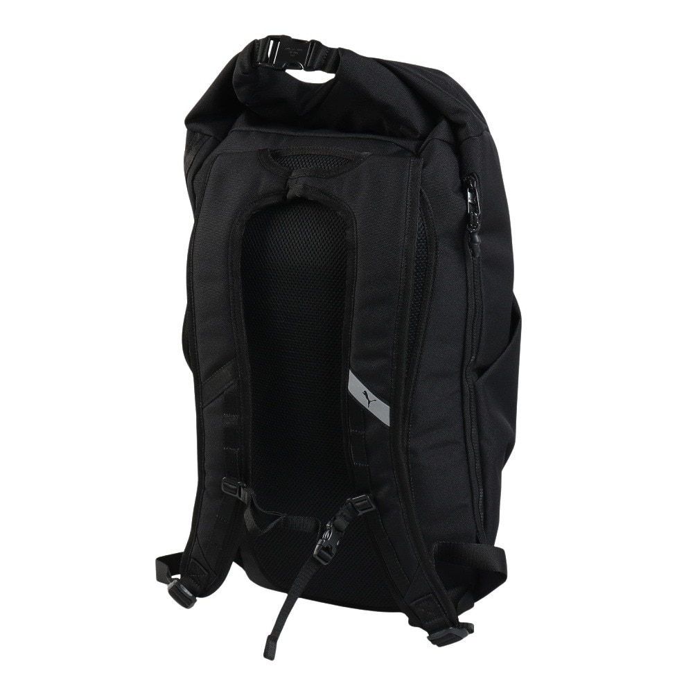 プーマ（PUMA）（メンズ、レディース、キッズ）バックパック スポーツバッグ MWQミディアム ロールトップ 黒 22L 09205601 リュック デイバッグ 