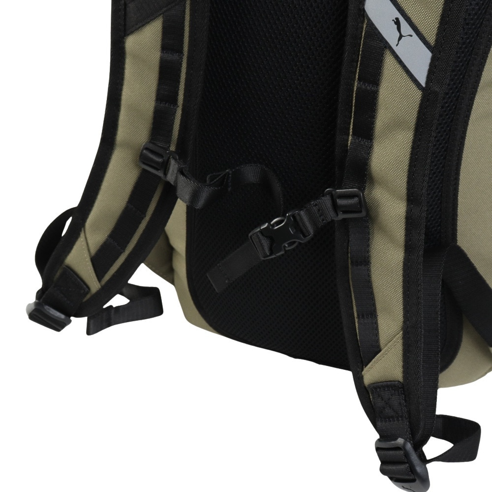 プーマ（PUMA）（メンズ、レディース、キッズ）バックパック スポーツバッグ MWQミディアム ロールトップ カーキ 22L 09205602 リュック デイバッグ