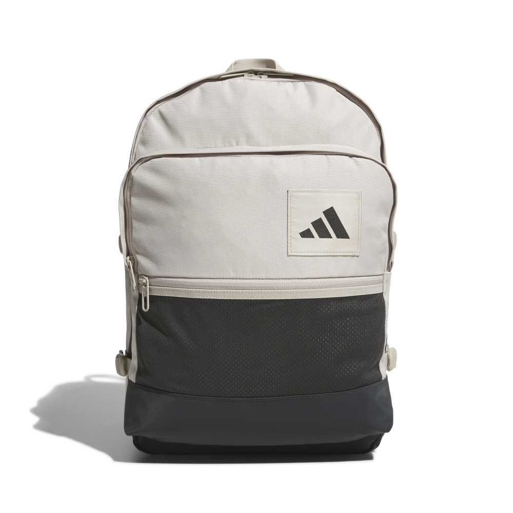 アディダス（adidas）（メンズ、レディース）ユーティリティ マルチ ポケット バックパック ベージュ 33L KLA18-JM7147 ポケット 1泊 旅行 出張