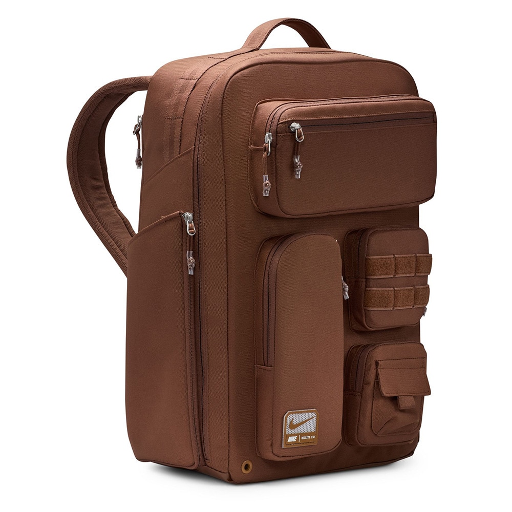 ナイキ（NIKE）（メンズ、レディース）リュック ユーティリティ エリート バックパック 2.0 ブラウン 37L FN4173-265 デイバッグ