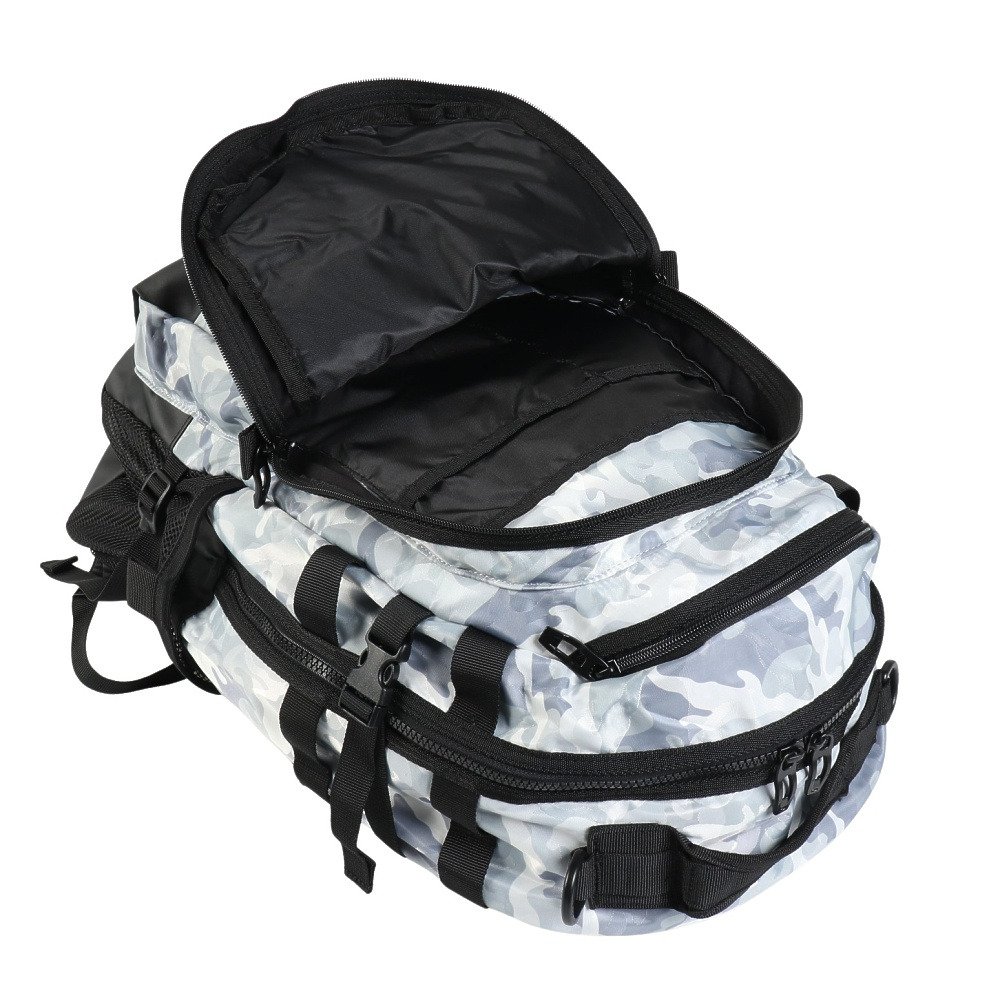 バックパック Enhance LT Backpack L 9.0 Fw グレー×白 35L FOS902149-299 デイバッグ リュック 大容量 撥水 8