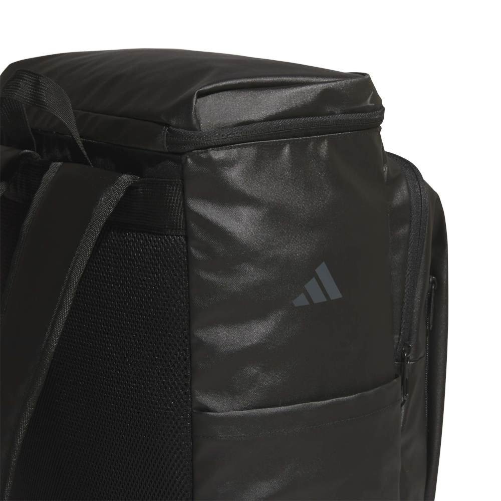 アディダス（adidas）（メンズ、レディース）リュック ライナー ロゴ スクエア バックパック 黒 37L TC657-KV3970 デイバッグ ボックス型