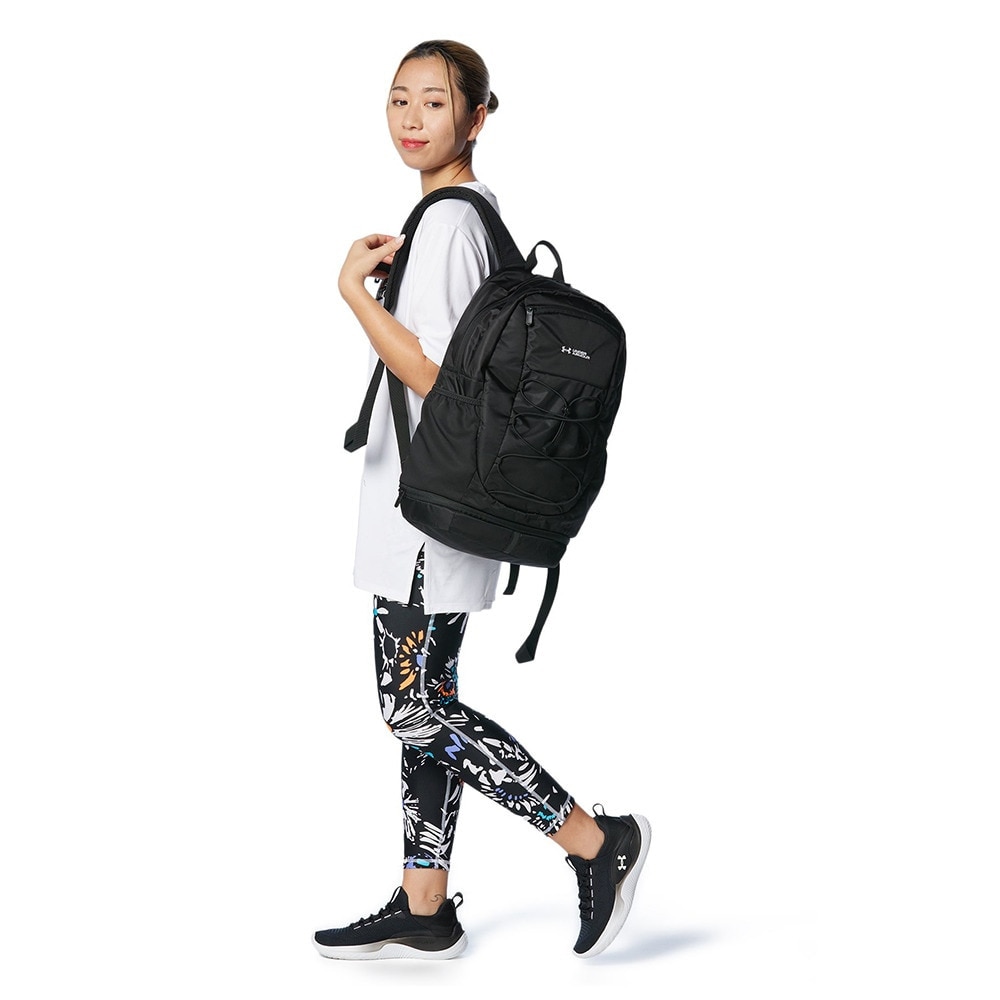 アンダーアーマー（UNDER ARMOUR）（メンズ、レディース）ナイロン バックパック 黒 22.9L 1378258 001