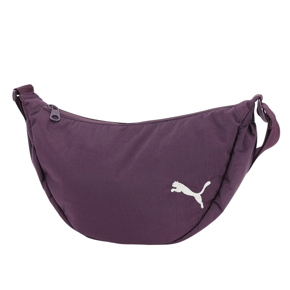 プーマ（PUMA）（レディース）HER オーバーサイズ ウェストバッグ 09093605 エンジ色 ボディバック 