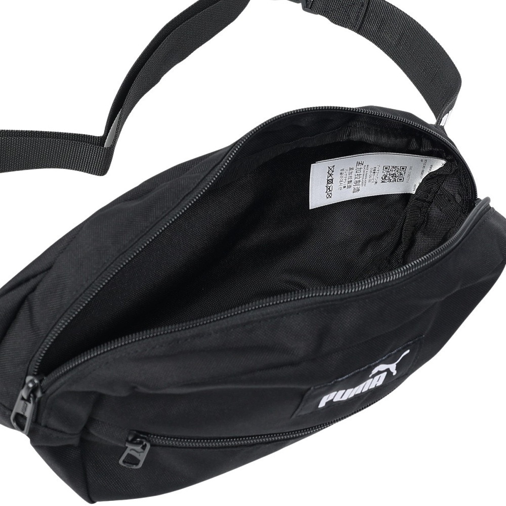 プーマ（PUMA）（メンズ、レディース）EVOESS ウエストバッグ 09096101 ウエストポーチ ブラック