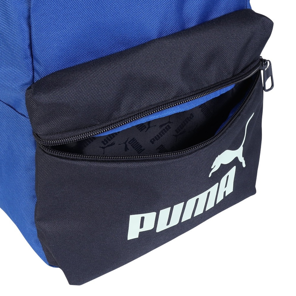 プーマ（PUMA）（キッズ）リュック PHASECB スモール バッグ 青 13L 09143902 子供 リュックサック ナップザック デイバッグ